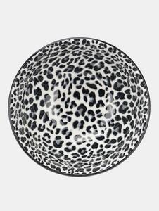 Sinsay - Keramické misky s leopardím vzorem 2 pack - černá