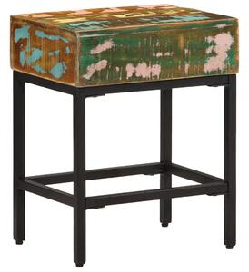 Odkládací stolek 40 x 30 x 51 cm masivní recyklované dřevo 338473