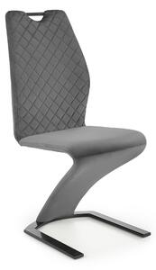 Jídelní židle Kerga (šedá + černá). 1028074