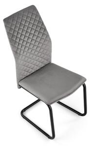Čalouněná jídelní židle Hema2048, šedá