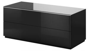 Moderní televizní stolek HEIKO, černá
