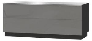 Moderní televizní stolek HEIKO, šedá