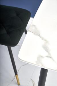Levný jídelní stůl Hema1904, bílý mramor