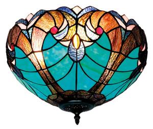 BRILAGI - Tiffany vitrážové stropní svítidlo CORAL 2xE27/60W/230V pr. 40 cm