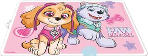 Plastové prostírání Paw Patrol 43x28cm růžové