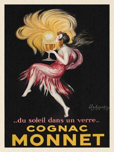 Obrazová reprodukce Cognac Monnet (Vintage Alcohol Ad) - Leonetto Cappiello, (30 x 40 cm)