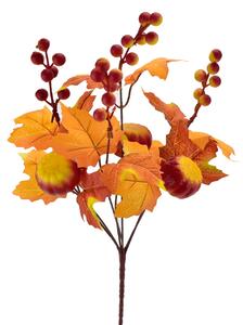 Podzimní vývazek z javorových listů 35 cm