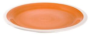 TALÍŘ JÍDELNÍ 26CM, KERAMIKA, ORANŽOVÝ