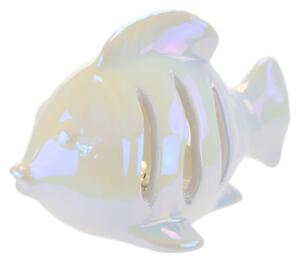 Ryba keramická s LED osvětlením 10x14 cm