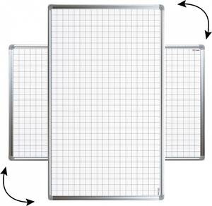 ALLboards PREMIUM PL129KR magnetická tabule 120 x 90 cm čtverce
