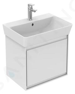 Ideal Standard Skříňka pod umyvadlo Cube 50 cm, lesklá bílá/matný bílý lak E0842B2