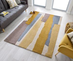 Šedo-žlutý koberec Flair Rugs Escala, 120 x 170 cm
