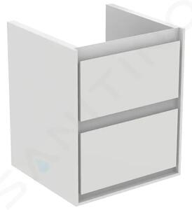 Ideal Standard Umyvadlová skříňka 43x40x52 cm, lesklý bílý/matný bílý lak E1608B2
