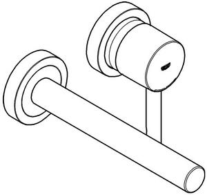 GROHE 19967GL1, Umyvadlo