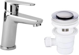 JB Sanitary Stojánková umyvadlová baterie TIRA s výpustí D10 05 02