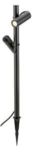 BIG WHITE SLV HELIA SLIM Pole double LED, venkovní stojací lampa, černá IP65 3000K 1007869