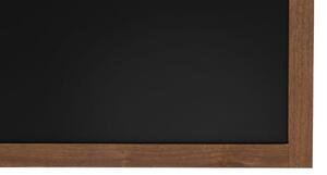 Allboards, Tabule černá křídová v dřevěném rámu 100x80 cm- výhodný set s příslušenstvím, TB108_SET