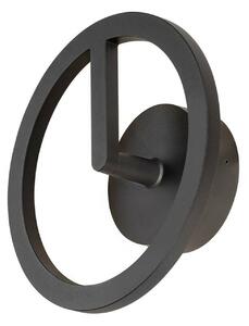 BIG WHITE SLV Q-RING nástěnné svítidlo, 3000 K FÁZE, IP65, černá 1007918