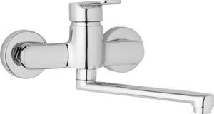 JB Sanitary Nástěnná dřezová a umyvadlová baterie MIRAM, rozteč 150 mm, ramínko 300 mm M10 35 10