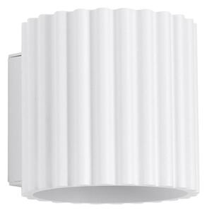 Sollux SL.1781 - Nástěnné svítidlo AURA 1xG9/10W/230V bílá