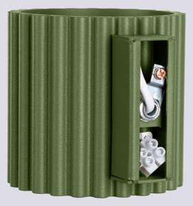 Sollux SL.1796 - Nástěnné svítidlo AURA 1xG9/10W/230V zelená