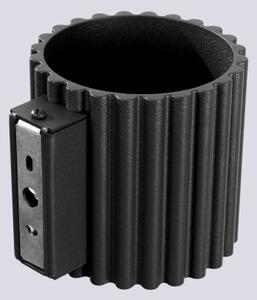 Sollux SL.1786 - Nástěnné svítidlo AURA 1xG9/10W/230V černá