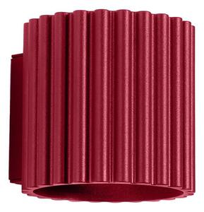 Sollux SL.1821 - Nástěnné svítidlo AURA 1xG9/10W/230V červená
