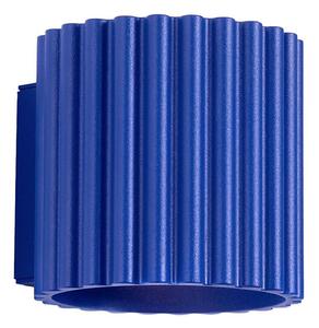 Sollux SL.1811 - Nástěnné svítidlo AURA 1xG9/10W/230V modrá
