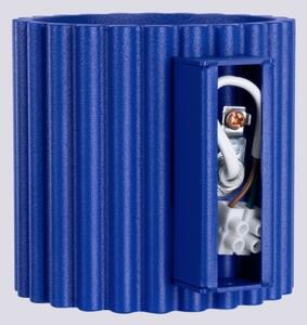 Sollux SL.1811 - Nástěnné svítidlo AURA 1xG9/10W/230V modrá