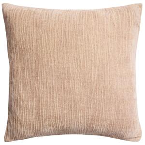 Kave Home Krémový sametový povlak na polštář Vori 50 x 50 cm