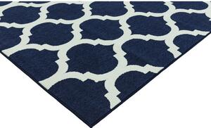 Modrý koberec Asiatic Carpets Antibes, 80 x 150 cm
