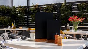 Allboards, Černá křídová oboustranná tabule A6- vhodná na stůl,TBSA5