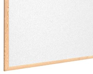 Allboards,bílá korková tabule v dřevěném rámu 120x90 cm,TKWHITE129D