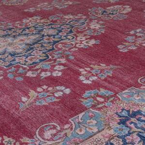 Červený pratelný koberec běhoun 60x230 cm FOLD Colby – Flair Rugs