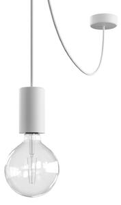 Creative cables EIVA elegant závěsná lampa IP65 do exteriéru s kabelem, decentralizerem, silikonovým baldachýnem a objímkou, voděodolná Barva: Šedá