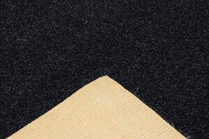 Metrážový koberec Supersoft 800 - černý