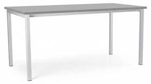 Univerzální stůl s kovovou podnoží 160 x 80 cm, světle šedá