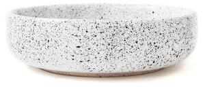 Bílo-černá kameninová snídaňová miska ÅOOMI Mess, ø 16 cm