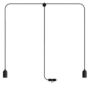 Creative cables T-snake EIVA přenosné venkovní osvětlení IP65, 2 světla Barva: Černá