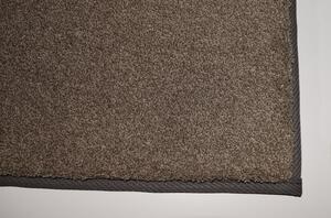 Kusový koberec Supersoft 420 - hnědý (bordura) - 60x100