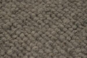 Vlněný koberec Alfawool 40 - hnědý