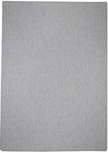 Kusový koberec Natura 3421 - stříbrný (bordura) - 80x150