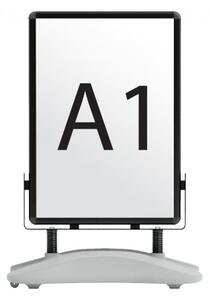 Allboards,Oboustranná Waterbase A1 OWZ A-board - černý hliníkový rám,OWZ_WATER_06/sOWZ_WATER_06s