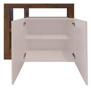 Komoda LENOR 108x93x42 cm kašmír/dub