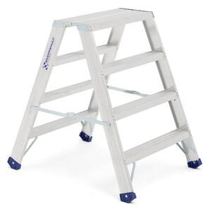 AJ Produkty Skládací schůdky CREST, 4 příčky, výška 945 mm