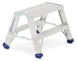 AJ Produkty Skládací schůdky CREST, 2 příčky, výška 475 mm