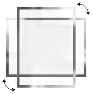 Allboards, A4 magnetická kapsa stříbrná, RMA4S