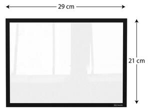 Allboards, A4 magnetická kapsa černá-sada 5 kusů, KPL5-RMA4BK