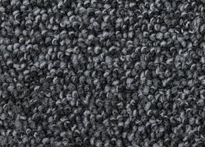 Breno Metrážový koberec CENTAURE DECO 998, šíře role 400 cm, Černá, Vícebarevné