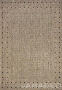 Kusový koberec FLOORLUX 20329 - hnědý/černý - 200x290cm